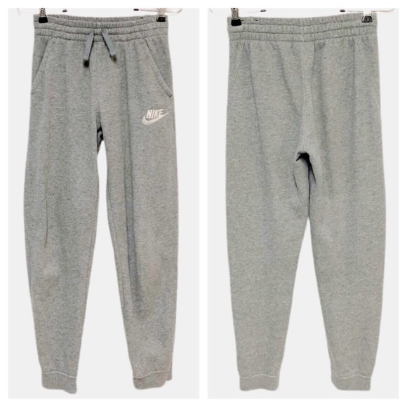 Nike Other - ❌SOLD❌ Nike Gray Jogger Sweatpants Boys Size Large